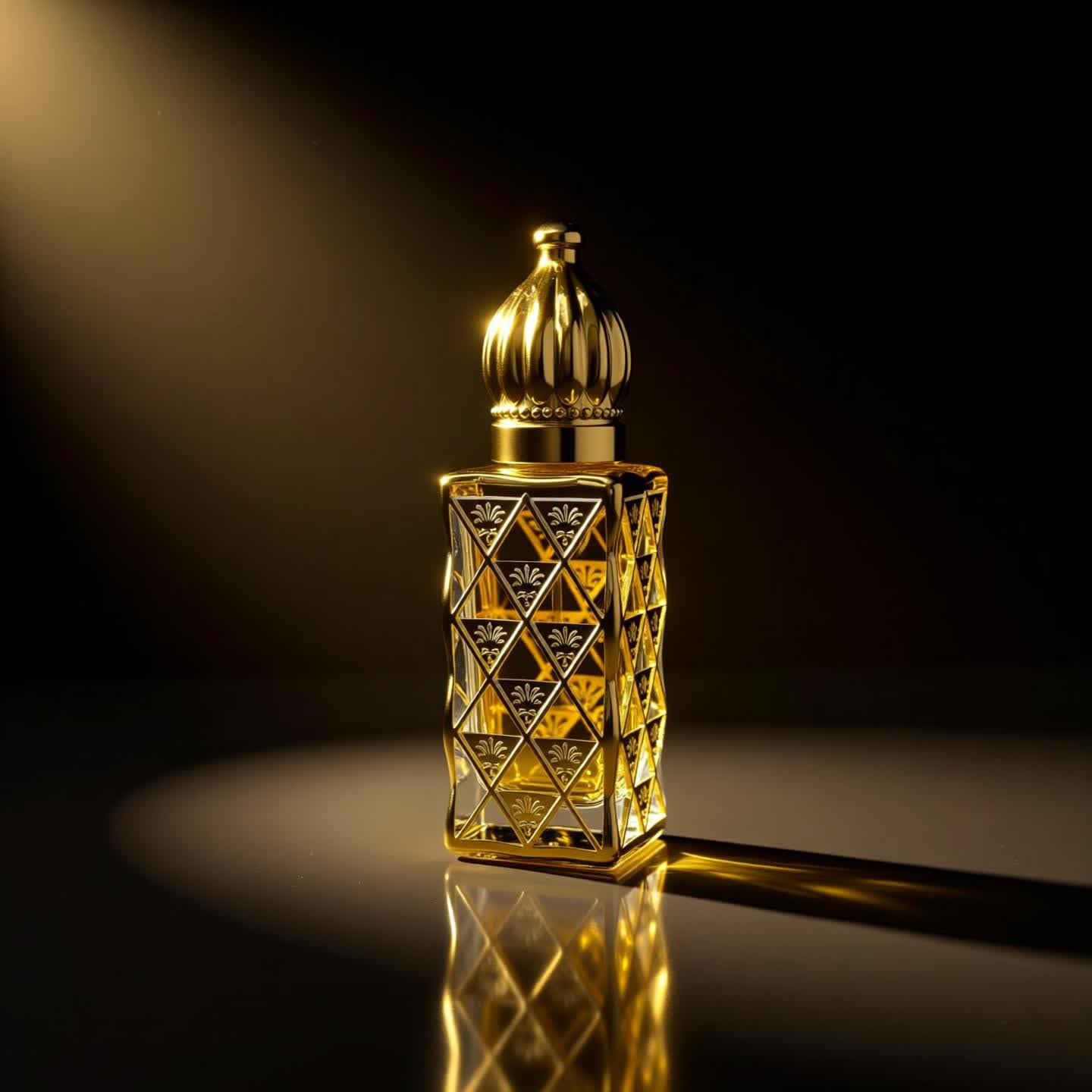 10 ML Golden Color Sisi ( Khali Bottle )