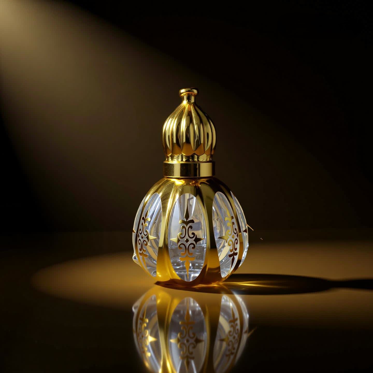 10 ML Golden Color Sisi ( Khali Bottle )