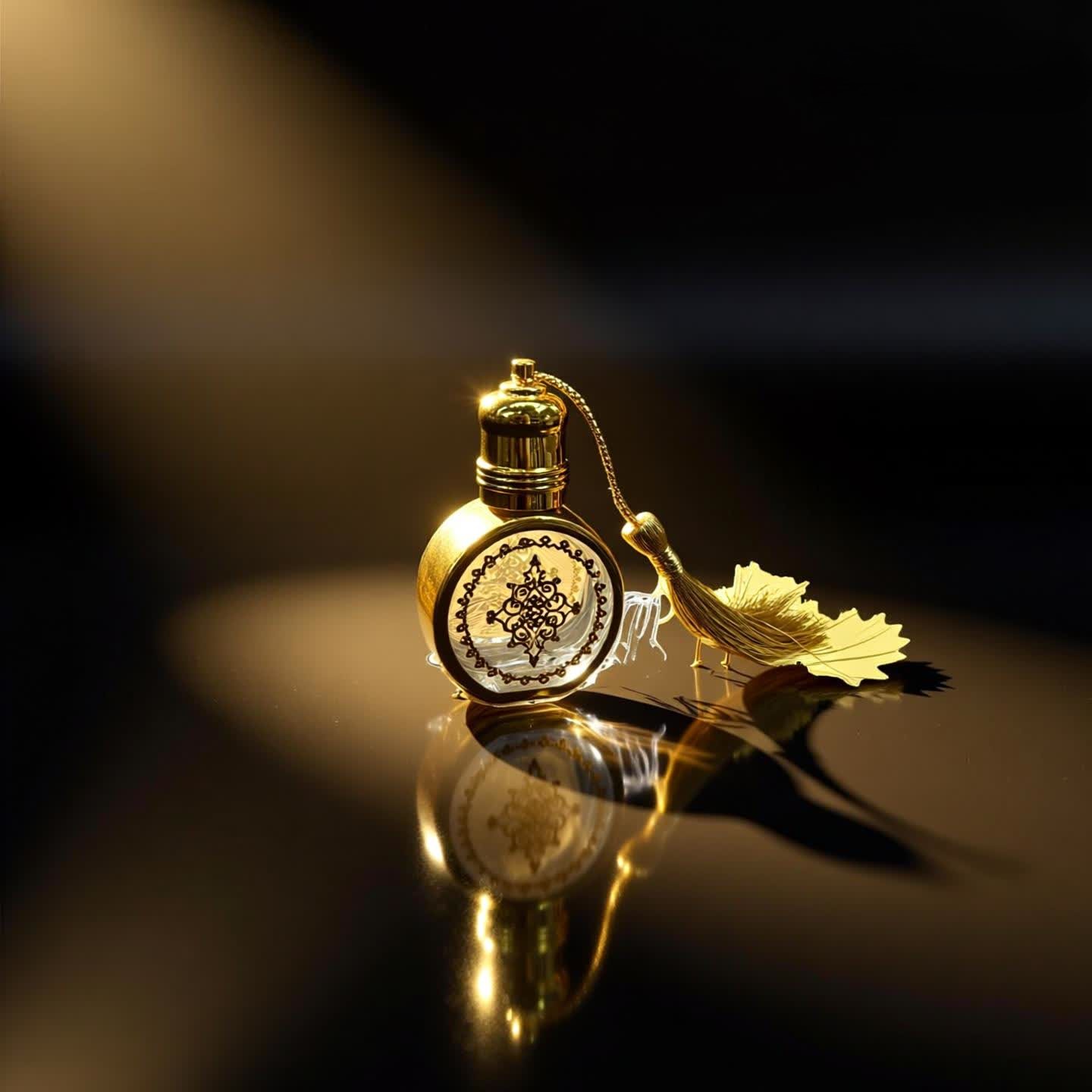 10 ML Golden Color Sisi ( Khali Bottle )